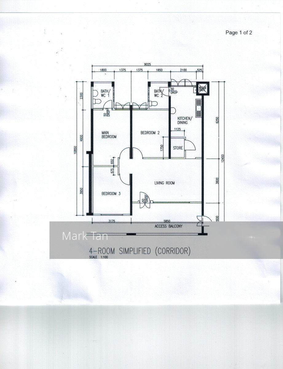 Blk 121 Pending Road (Bukit Panjang), HDB 4 Rooms #203200031